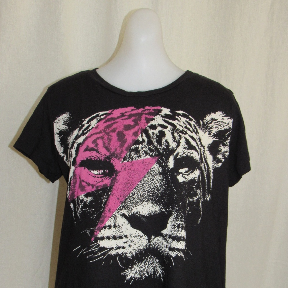 I Love H81 Womens Small Black Short Sleeve